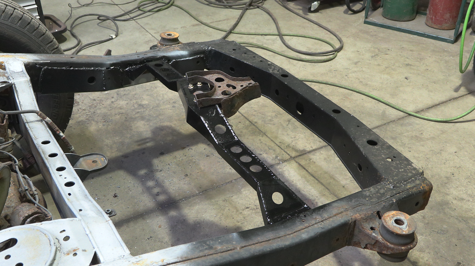 Rust Buster Frameworks Spare Tire Crossmember For 03-09 Toyota 4Runner Rust Buster Frameworks