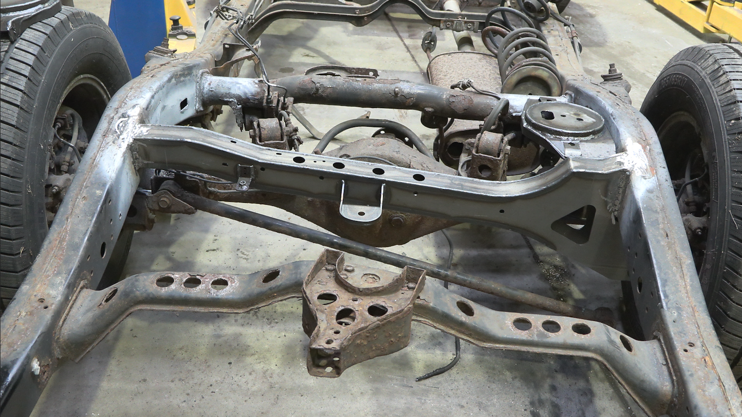 Rust Buster Frameworks Rear Track Bar Crossmember For 4Runner and FJ Cruiser Rust Buster Frameworks