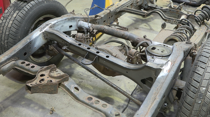 Rear Track Bar Crossmember For 4Runner and FJ Cruiser Rust Buster Frameworks-7