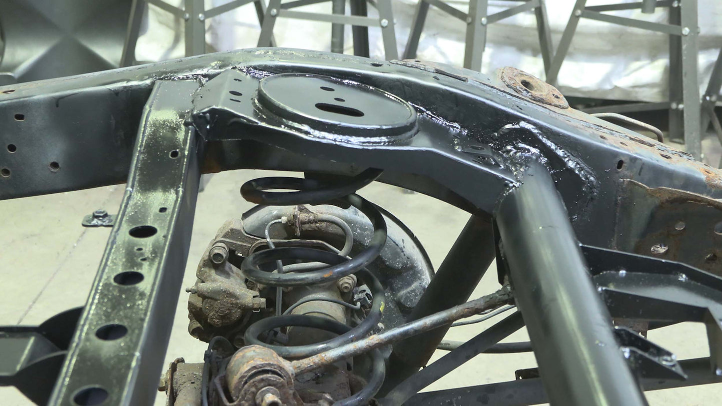 Rust Buster Frameworks Rear Upper Coil Spring Bucket and Shock Mount For FJ Cruiser and 4Runner Driver Side Rust Buster Frameworks