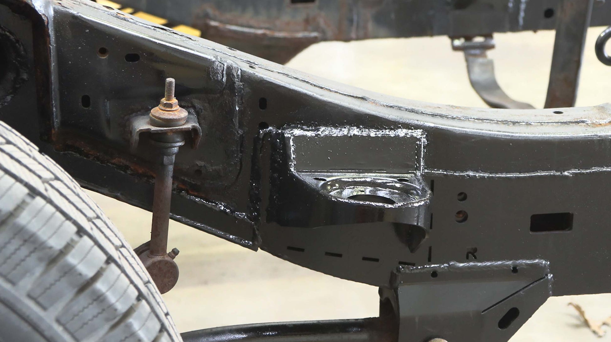 Middle Body Frame Mount For 4Runner and FJ Cruiser Rust Buster Frameworks-3