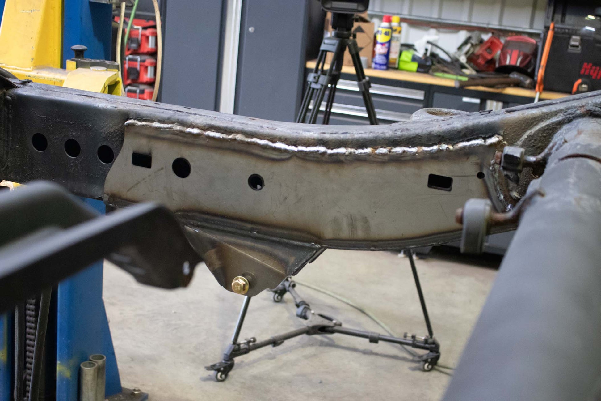 01-07 Toyota Sequoia Mid Frame Section Right Rust Buster Frameworks-6