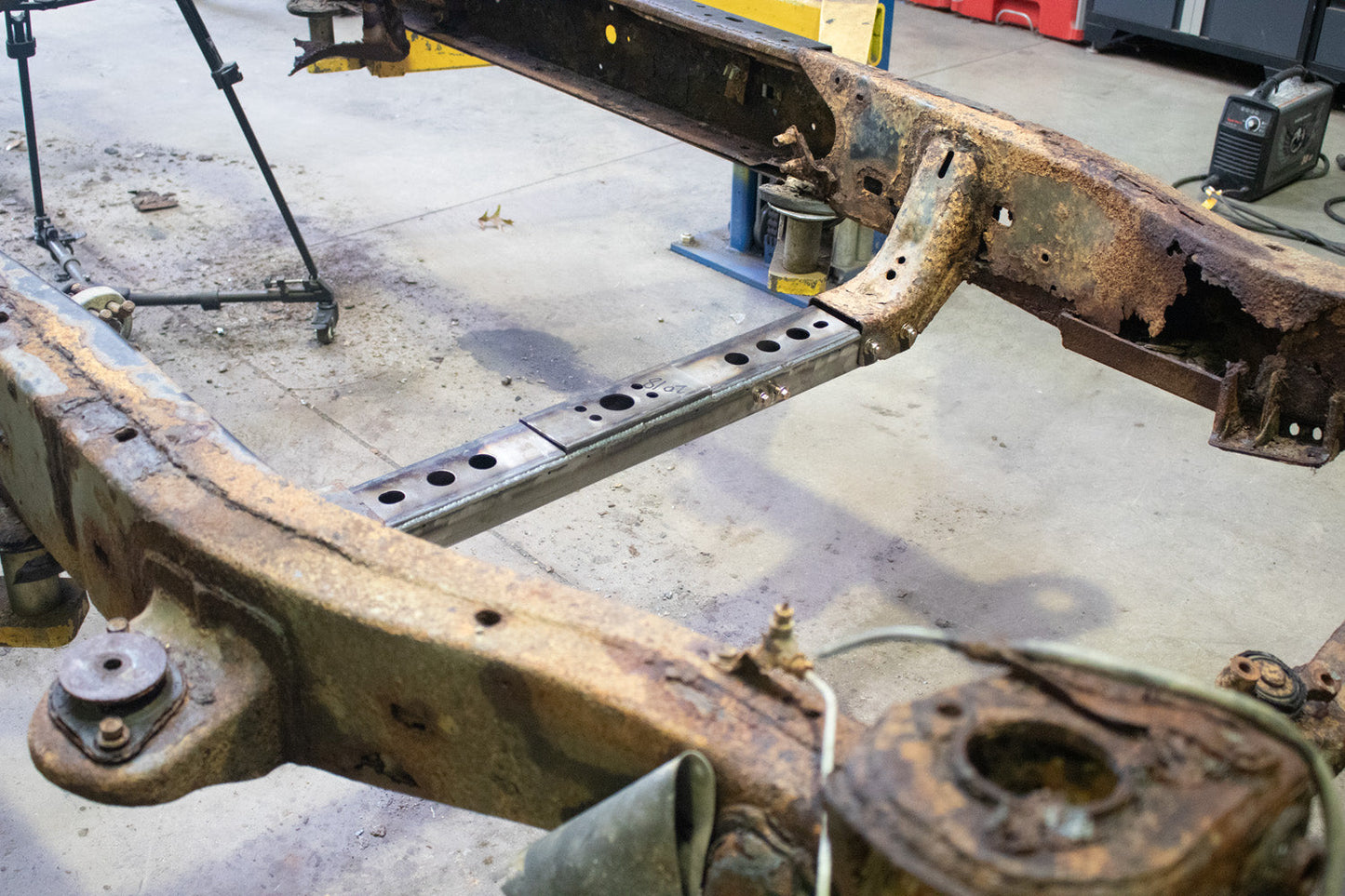 Transmission Crossmember For 00-06 Toyota Tundra Rust Buster Frameworks-3