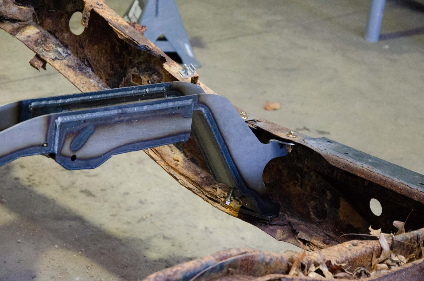 Forward Fuel Tank Crossmember for 05-06 Toyota Tundra Rust Buster Frameworks-4