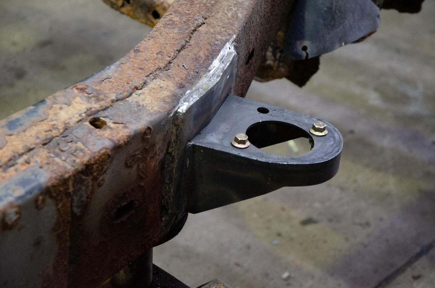 Front Body Mount for 00-06 Toyota Tundra - Left Rust Buster Frameworks-6