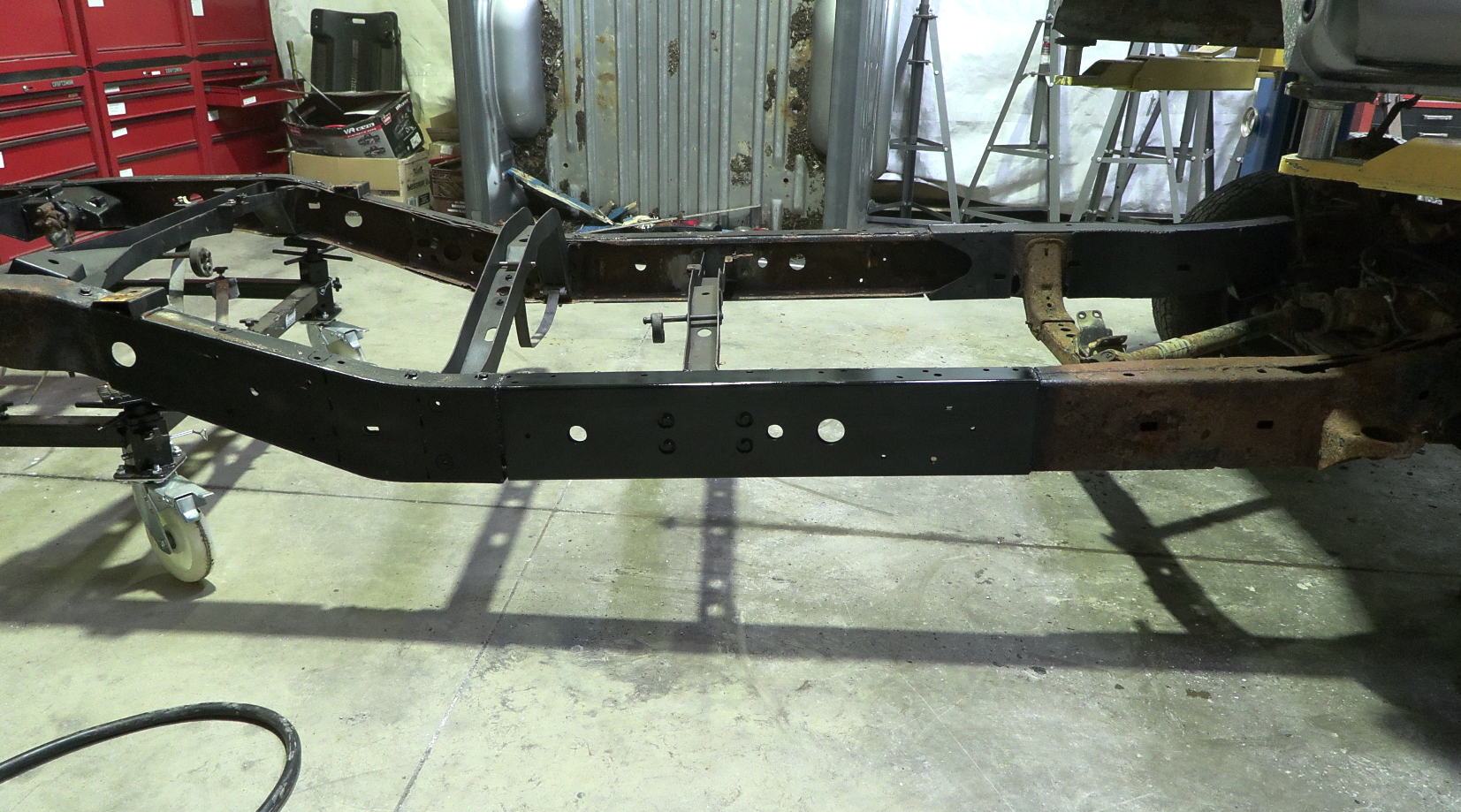 Center Frame Section Passenger Side For 2000-2006 Toyota Tundra Rust Buster Frameworks-2