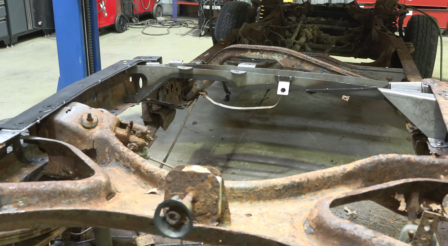 Rust Buster Frameworks Rear Fuel Tank Crossmember For 2000-2006 Toyota Tundra Rust Buster Frameworks