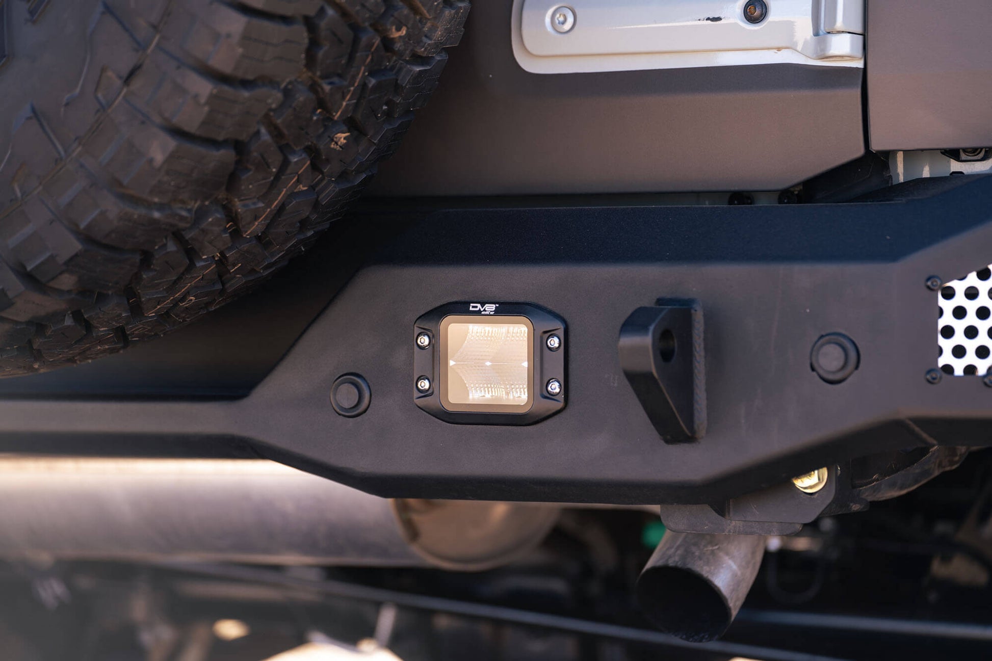 2021 2024 Ford Bronco Mto Series Rear Bumper DV8 Offroad-11