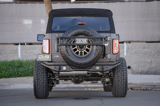 2021 2024 Ford Bronco Fs 15 Series Rear Bumper DV8 Offroad-1