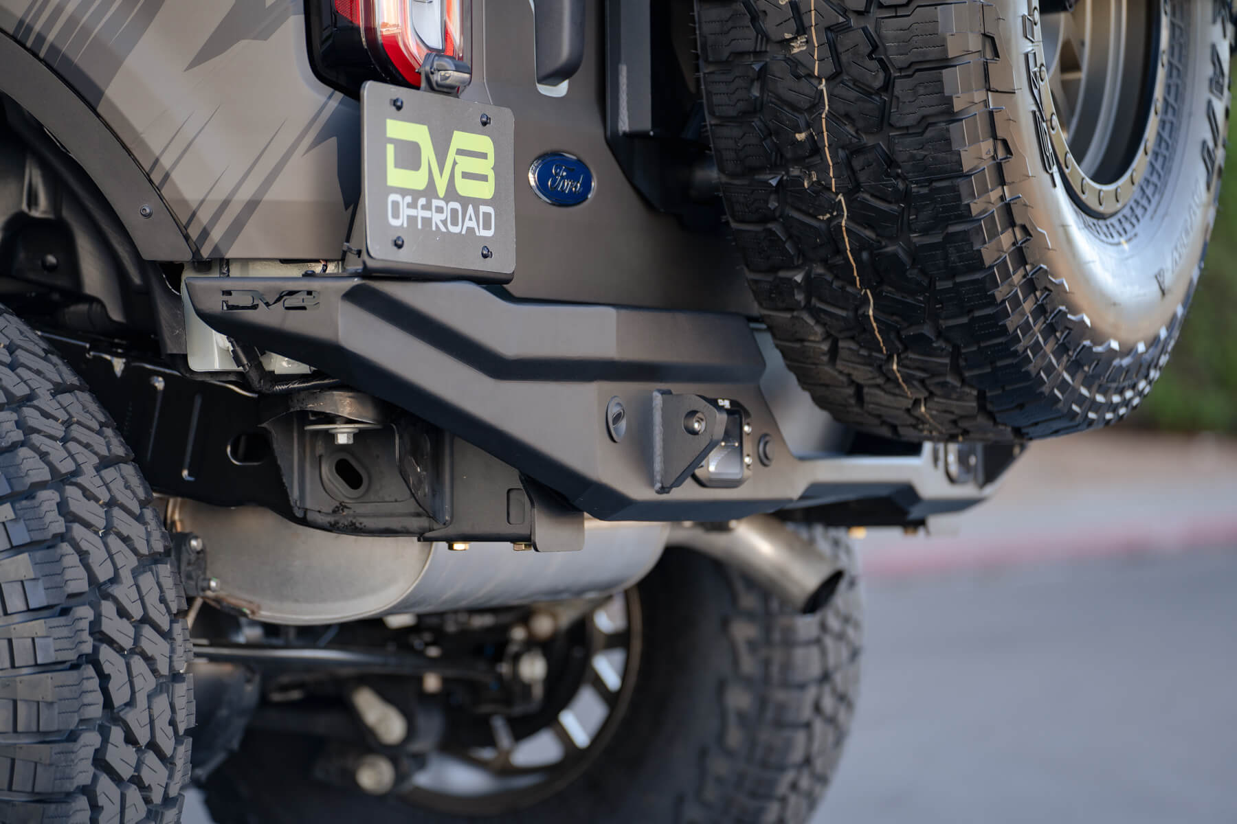 2021 2024 Ford Bronco Fs 15 Series Rear Bumper DV8 Offroad-5