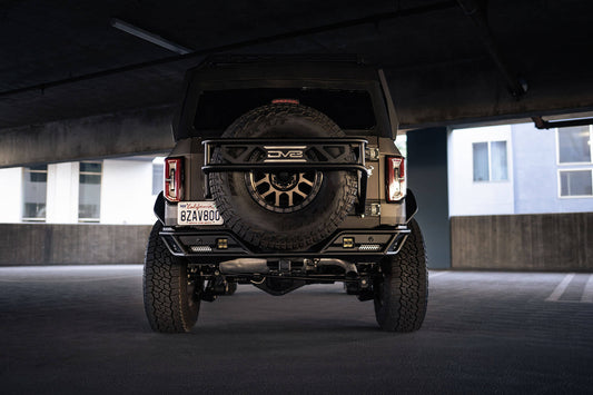 2021 2024 Ford Bronco Competition Series Rear Bumper DV8 Offroad-1