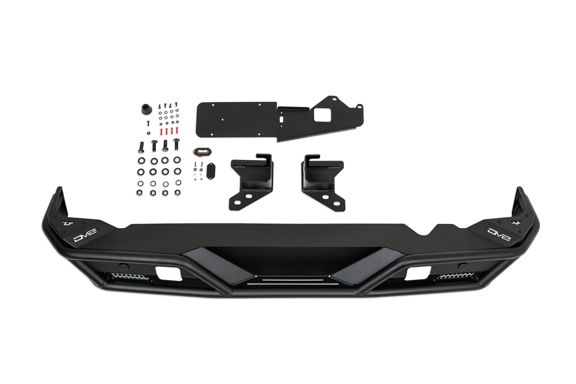 2021 2024 Ford Bronco Competition Series Rear Bumper DV8 Offroad-2