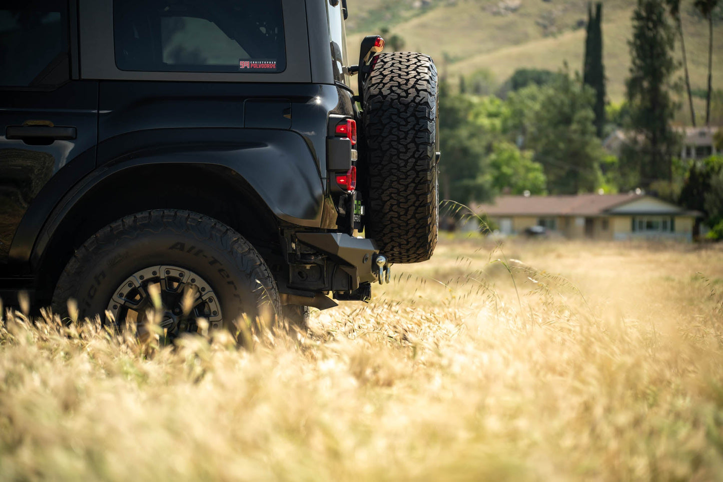 2021 2024 Ford Bronco Spec Series Rear Bumper DV8 Offroad-2