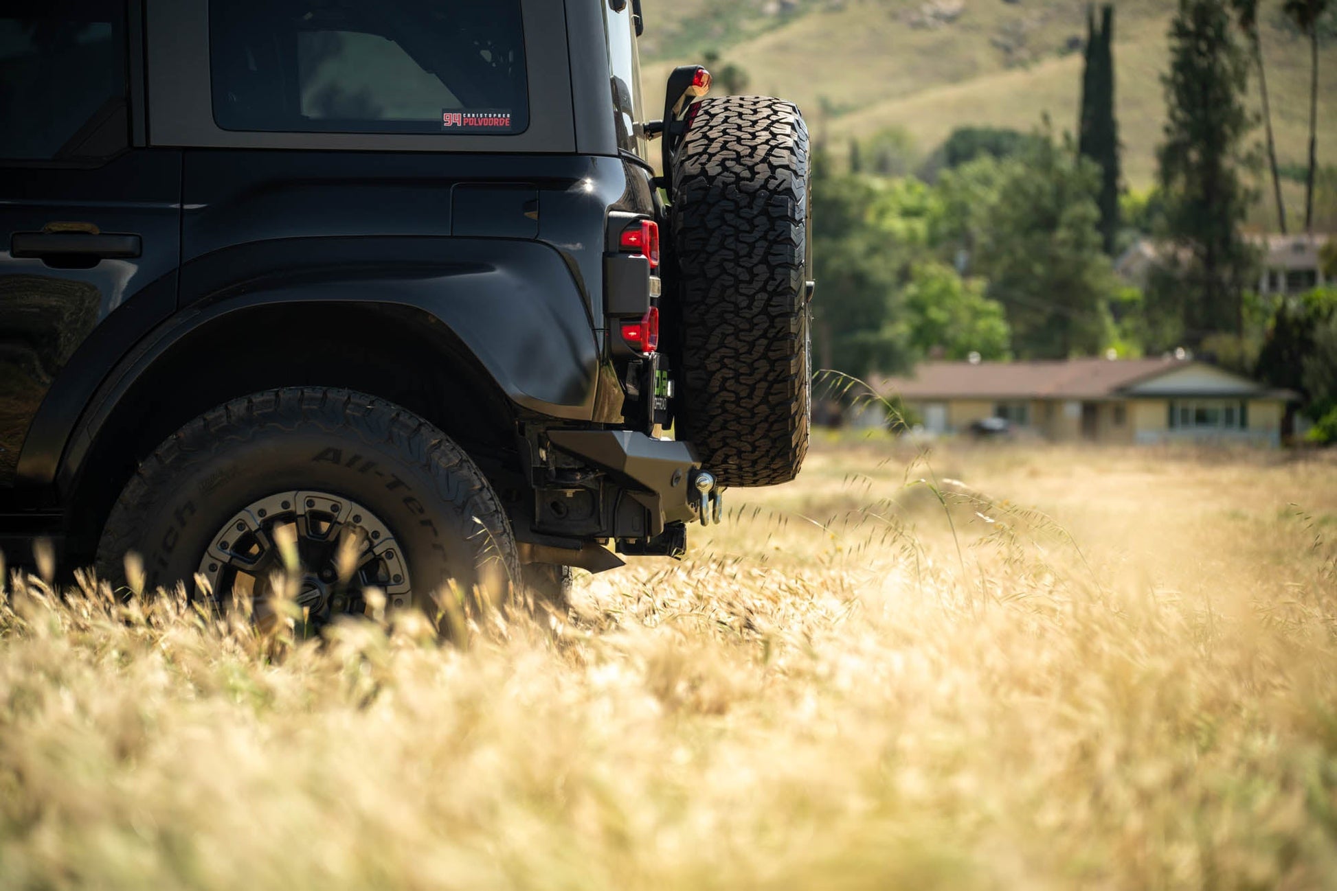 2021 2024 Ford Bronco Spec Series Rear Bumper DV8 Offroad-2