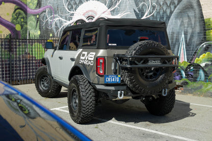 2021 2024 Ford Bronco Spec Series Rear Bumper DV8 Offroad-14