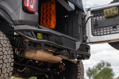 2021 2025 Ford Bronco Rear Tube Bumper DV8 Offroad-4
