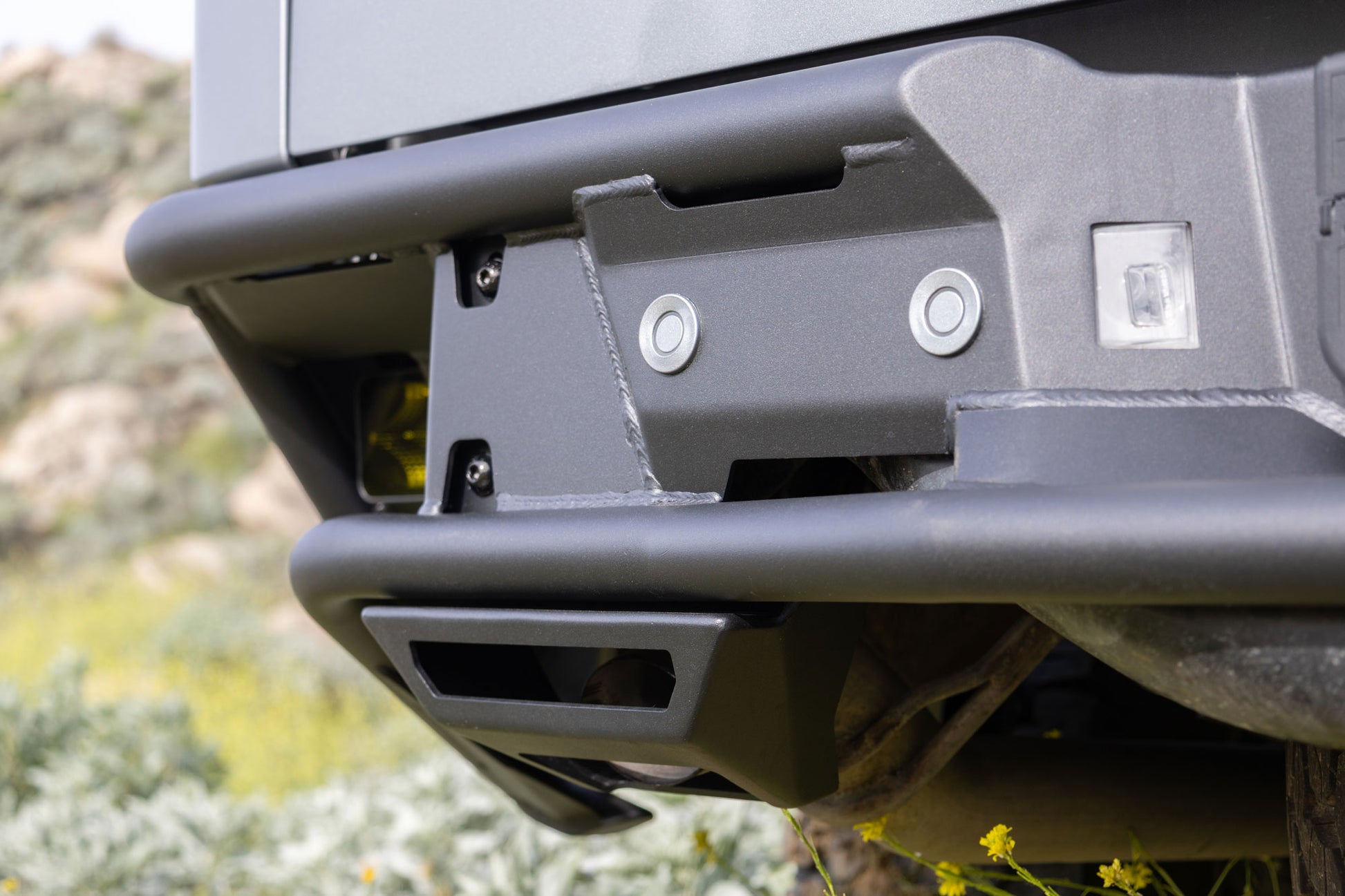 2019 2025 Chevy Silverado & GMC Sierra 1500 Tube Rear Bumper DV8 Offroad-4