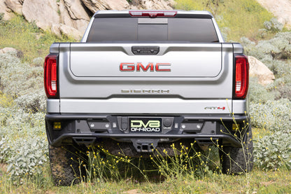 2019 2025 Chevy Silverado & GMC Sierra 1500 Tube Rear Bumper DV8 Offroad-5