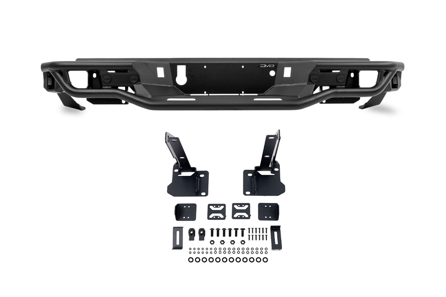 2023 2026 GMC Canyon & Chevy Colorado Tube Rear Bumper DV8 Offroad-15