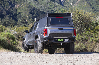 2023 2026 GMC Canyon & Chevy Colorado Tube Rear Bumper DV8 Offroad-4