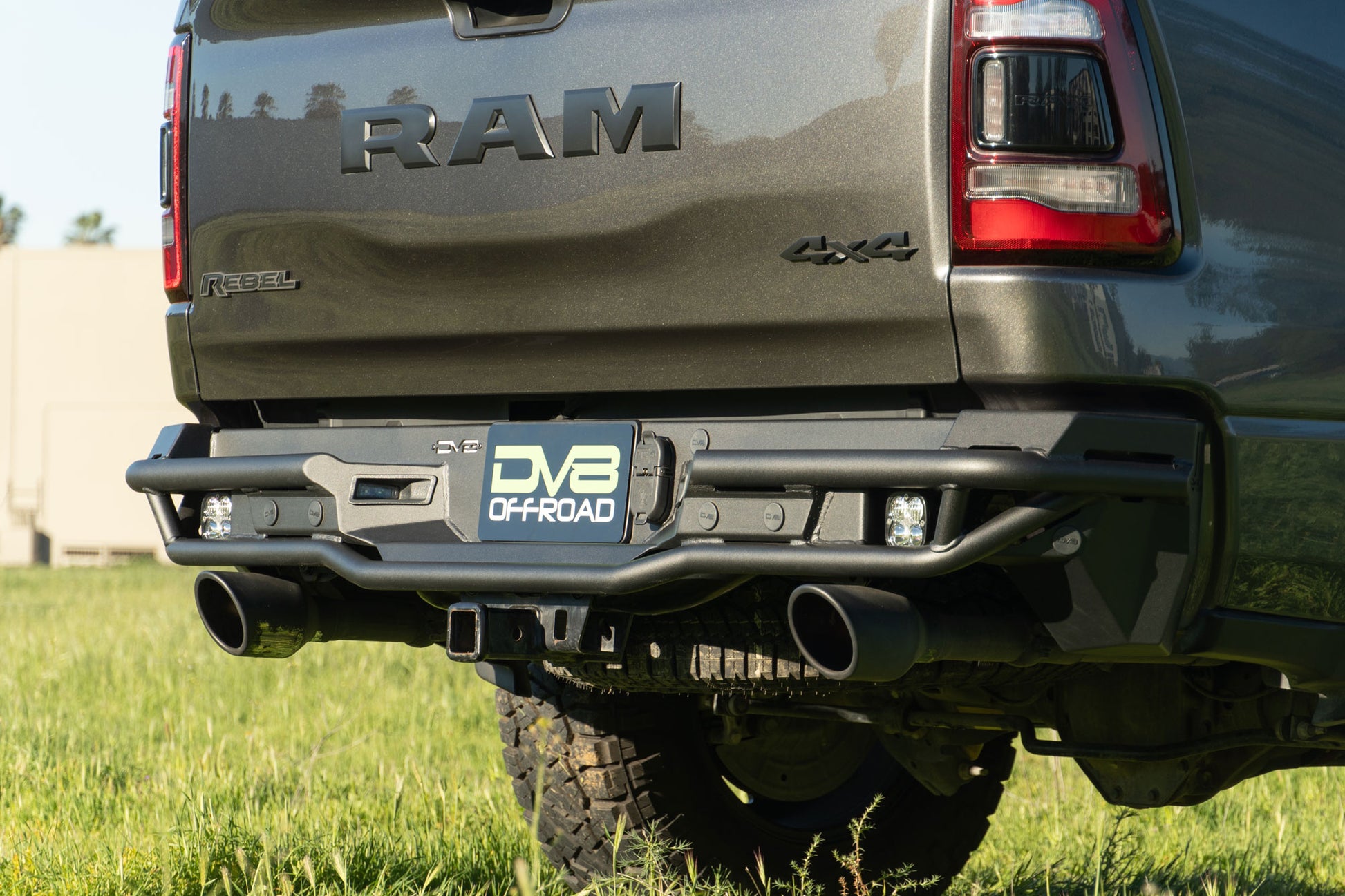 2019 2026 Ram 1500 Rear Tube Bumper DV8 Offroad-11