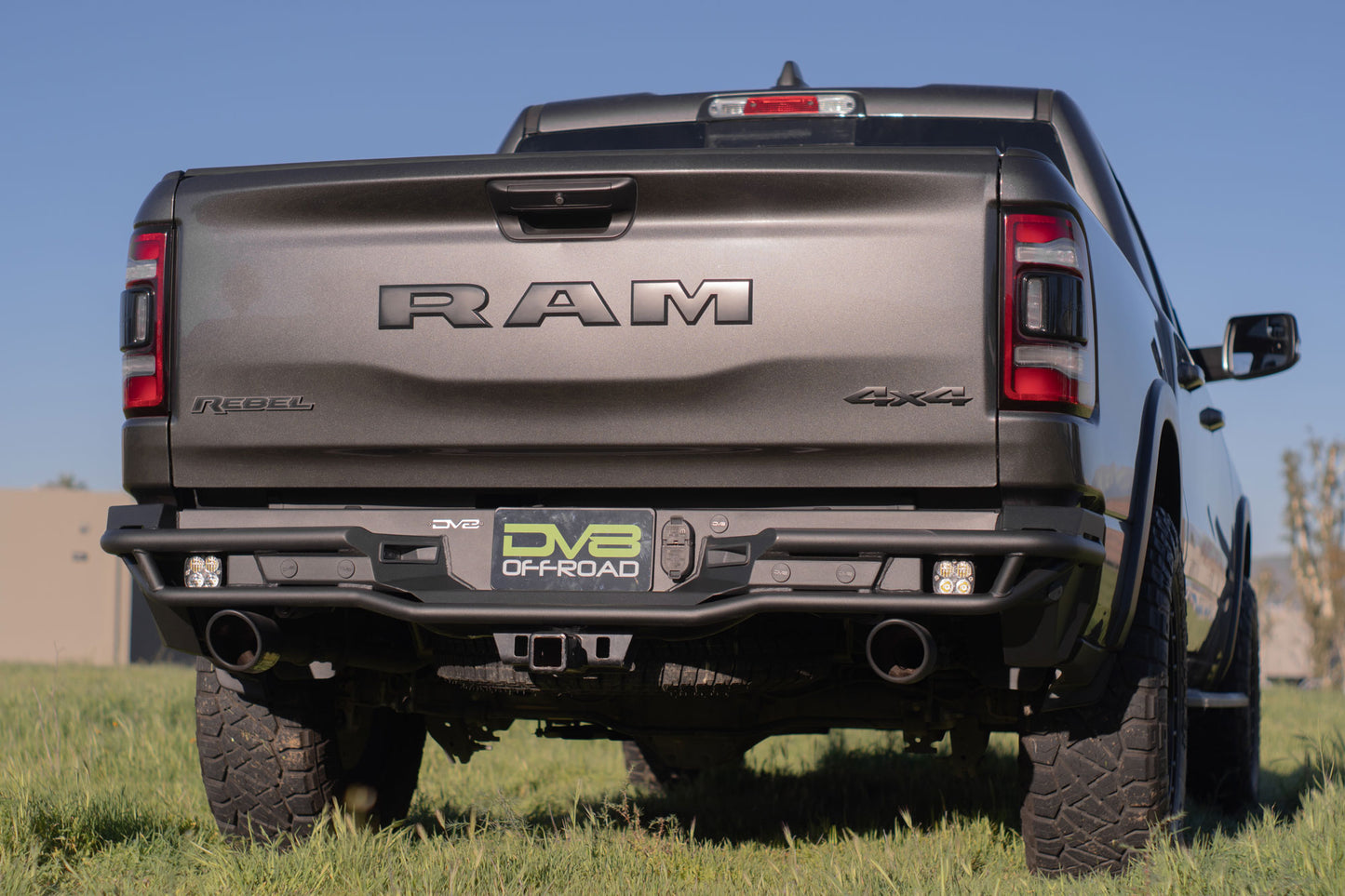 2019 2026 Ram 1500 Rear Tube Bumper DV8 Offroad-3