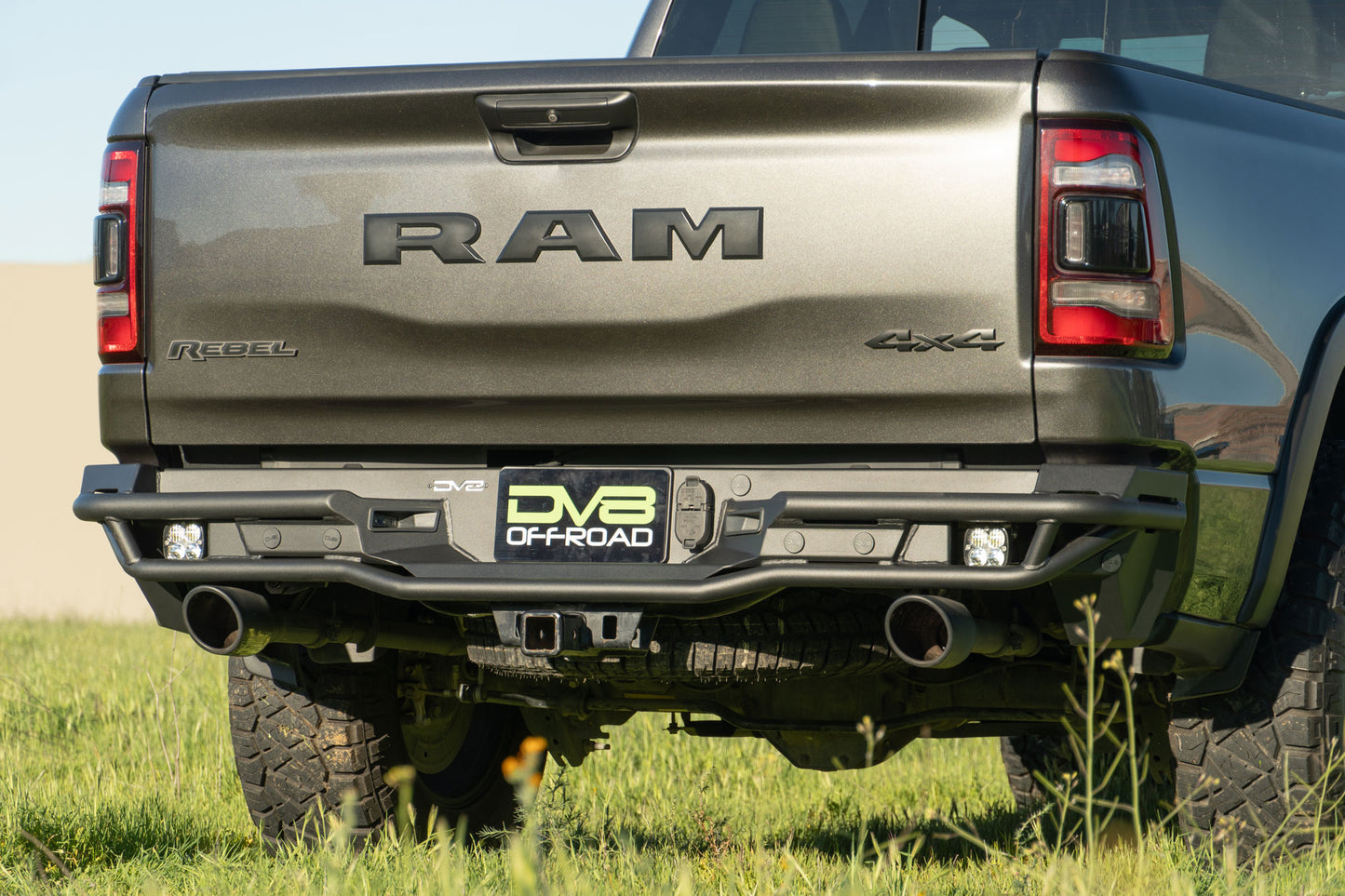 2019 2026 Ram 1500 Rear Tube Bumper DV8 Offroad-10