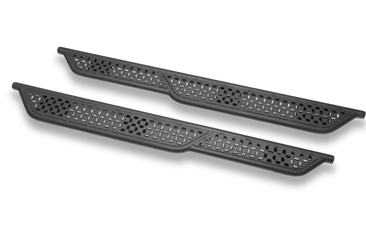Growler Sport Running Boards Cab Length -04-14 Ford F150 Textured Black N Fab NFab-9