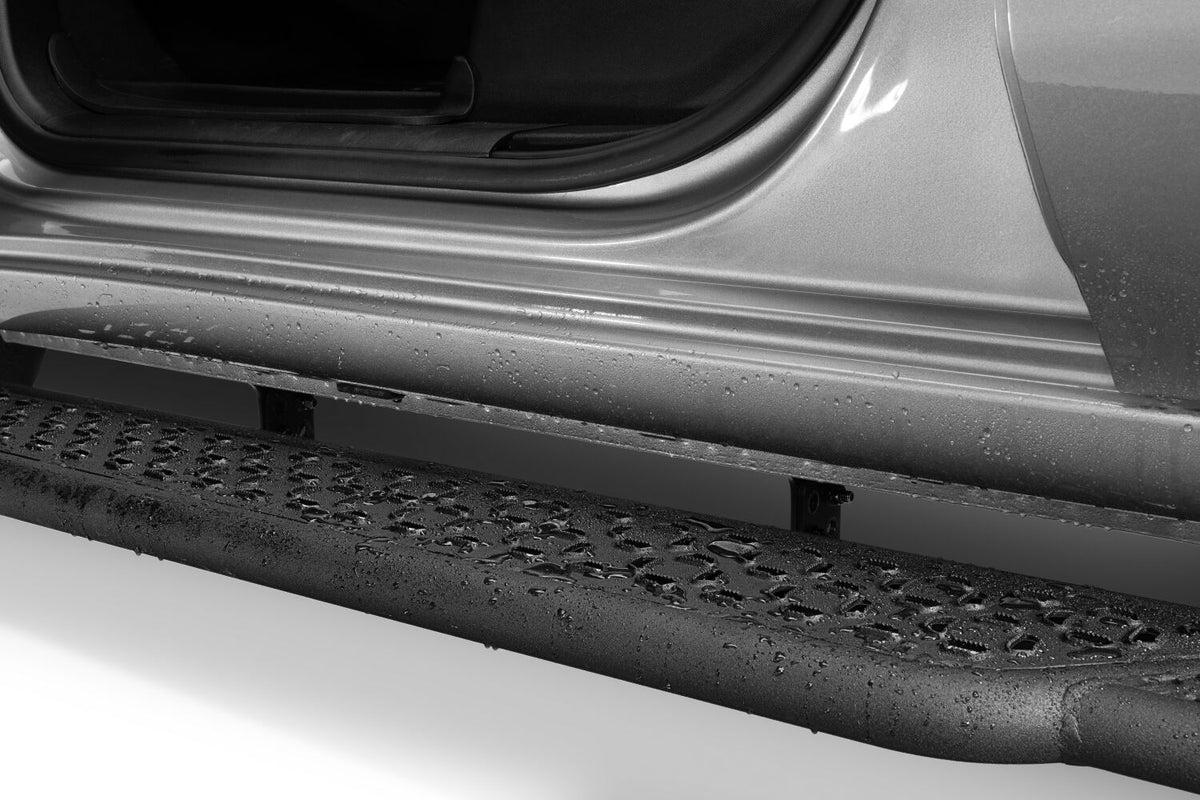 Growler Sport Running Boards Cab Length 2019 (New Body Style)-2026 Chevy Silverado/GMC Sierra 1500/2020-2026 GM2500 HD/3500 HD Textured Black N Fab NFab-29