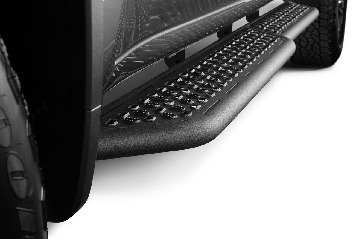 Growler Sport Running Boards Cab Length 2019 (New Body Style)-2026 Chevy Silverado/GMC Sierra 1500/2020-2026 GM2500 HD/3500 HD Textured Black N Fab NFab-31