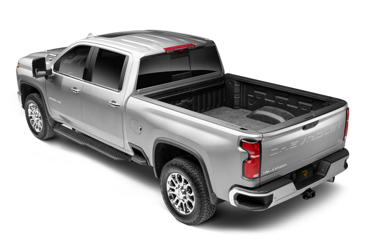 Growler Sport Running Boards Cab Length 2019 (New Body Style)-2026 Chevy Silverado/GMC Sierra 1500/2020-2026 GM2500 HD/3500 HD Textured Black N Fab NFab-17
