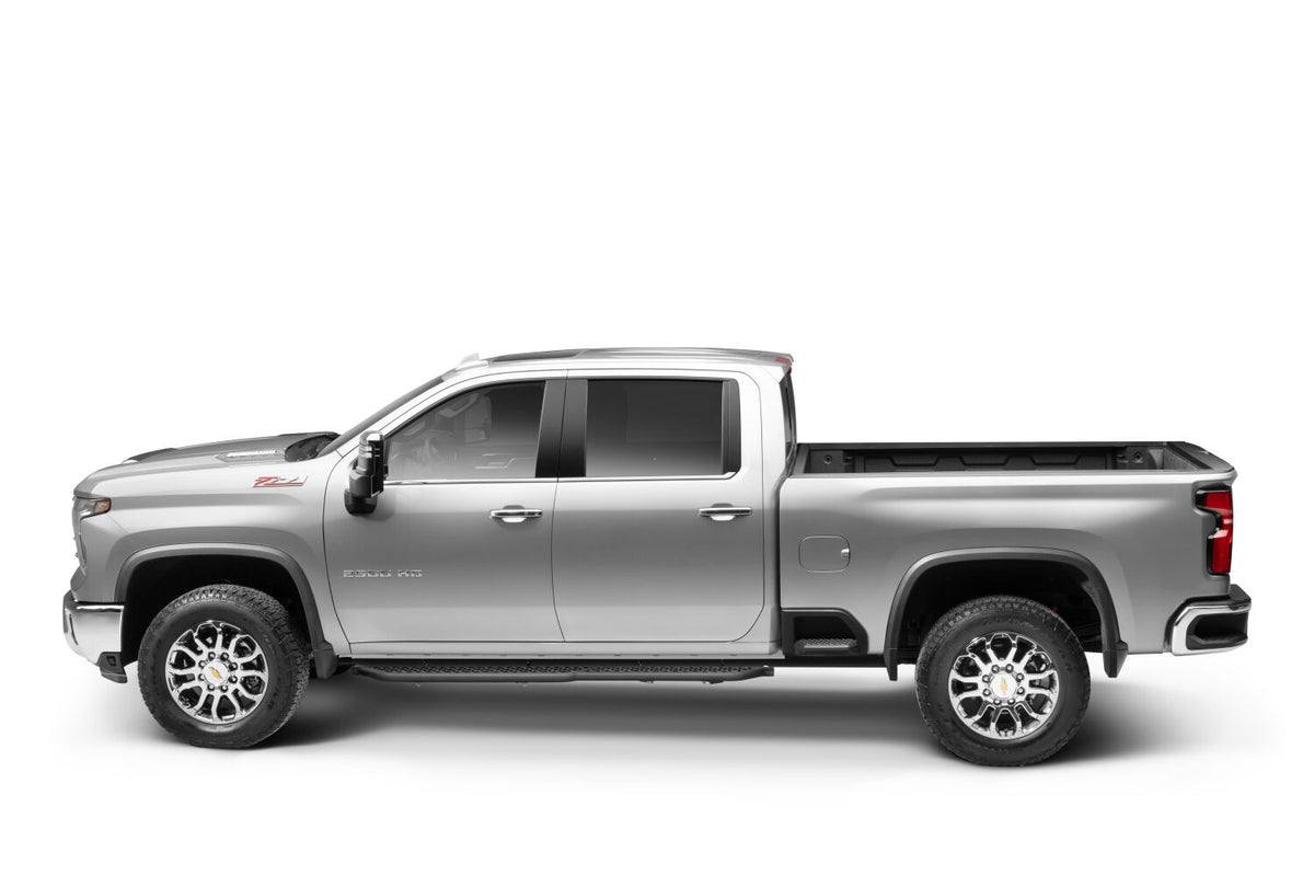 Growler Sport Running Boards Cab Length 2019 (New Body Style)-2026 Chevy Silverado/GMC Sierra 1500/2020-2026 GM2500 HD/3500 HD Textured Black N Fab NFab-24