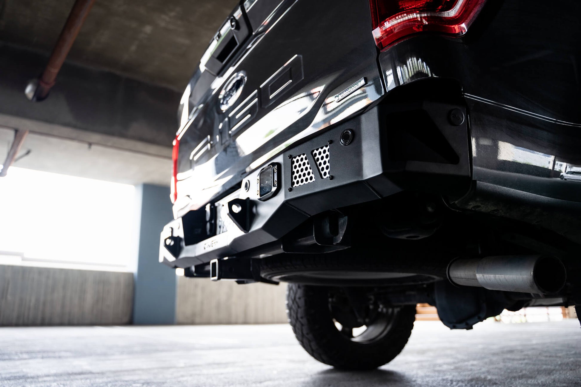2021 2025 Ford F 150 Mto Series Rear Bumper DV8 Offroad-5