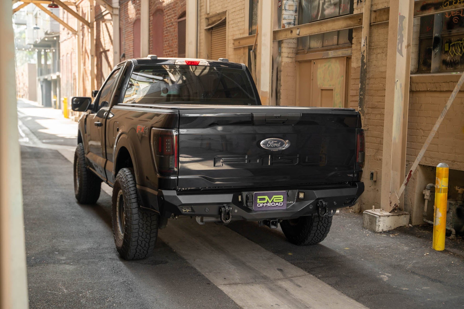 2021 2023 Ford F 150 Spec Series Rear Bumper DV8 Offroad-4