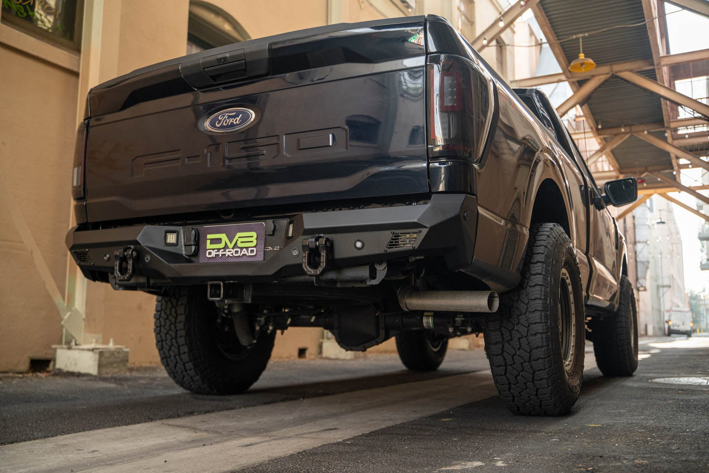 2021 2023 Ford F 150 Spec Series Rear Bumper DV8 Offroad-6