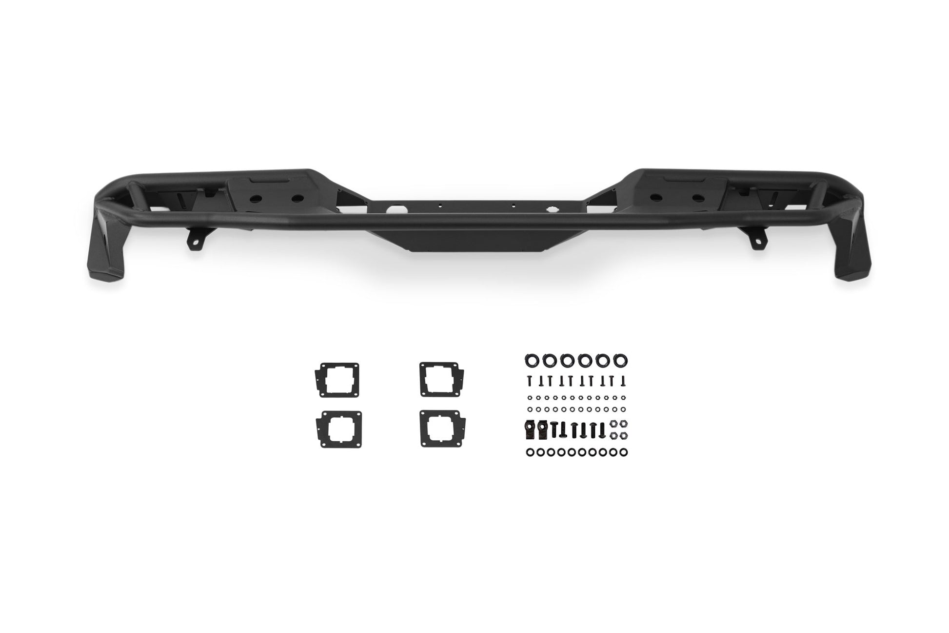 2021 2026 Ford F 150 Tube Rear Bumper DV8 Offroad-17