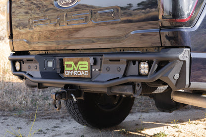 2021 2026 Ford F 150 Tube Rear Bumper DV8 Offroad-9