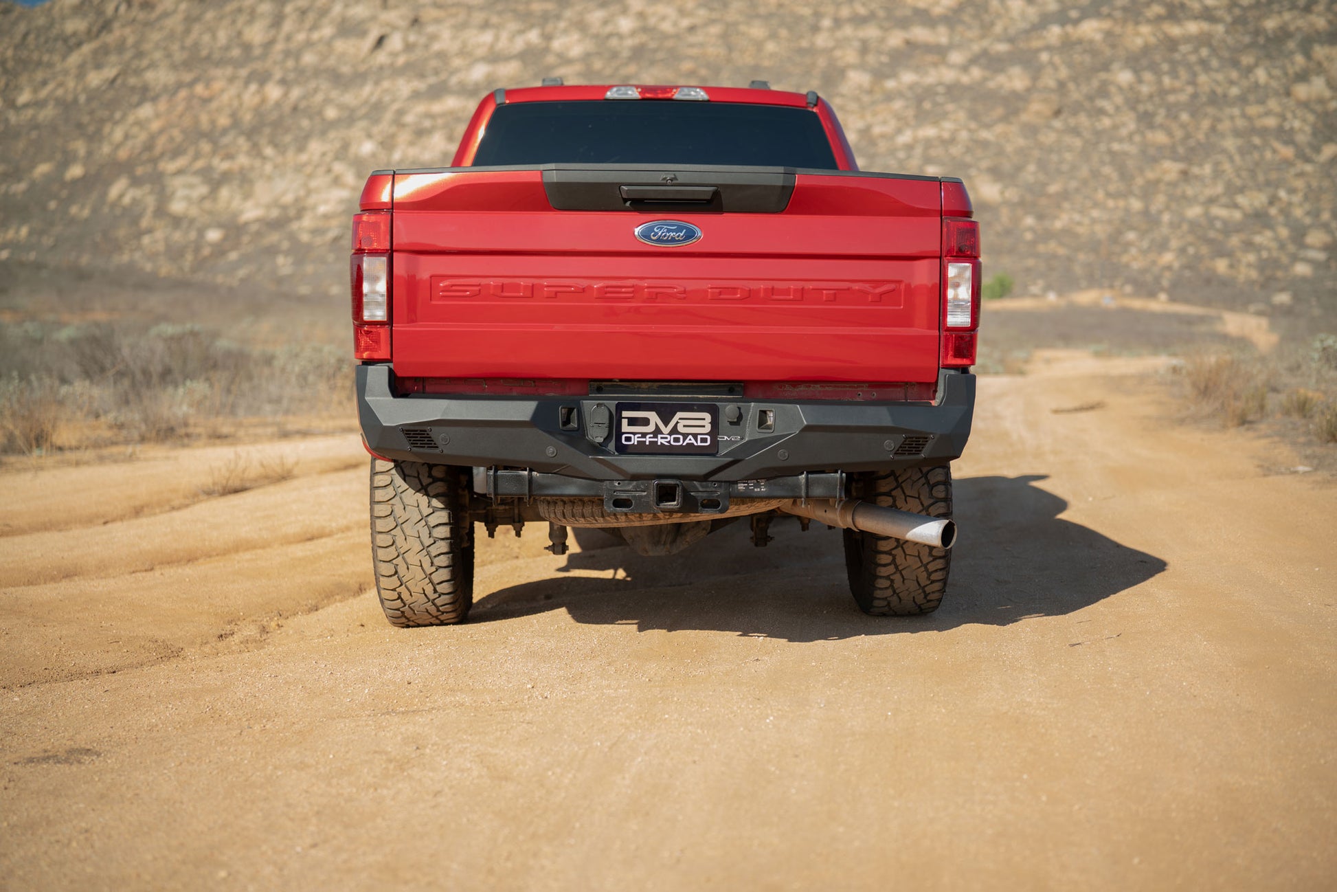 2017 2025 Ford Super Duty Spec Series Rear Bumper DV8 Offroad-6