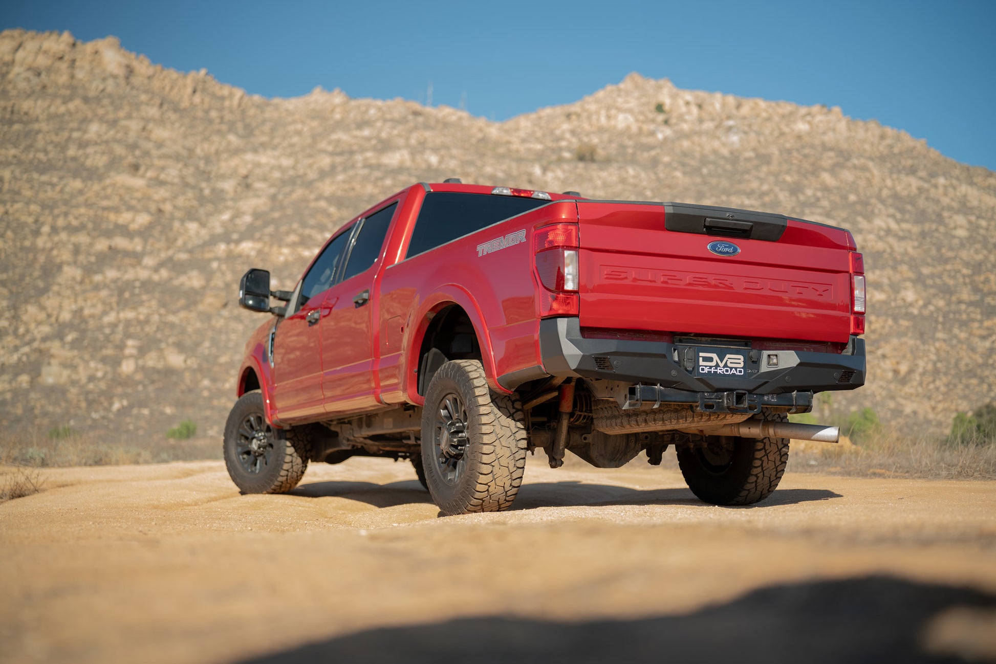 2017 2025 Ford Super Duty Spec Series Rear Bumper DV8 Offroad-7