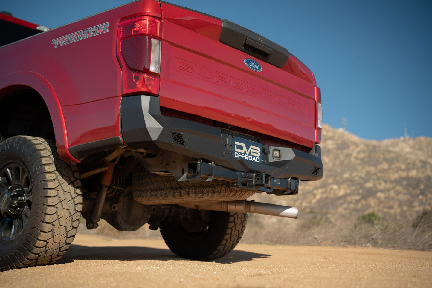 2017 2025 Ford Super Duty Spec Series Rear Bumper DV8 Offroad-8