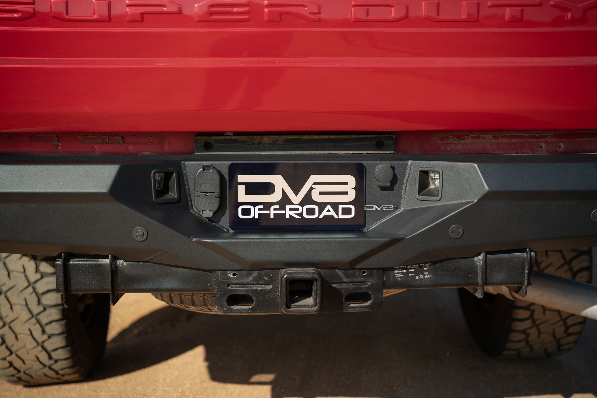 2017 2025 Ford Super Duty Spec Series Rear Bumper DV8 Offroad-9