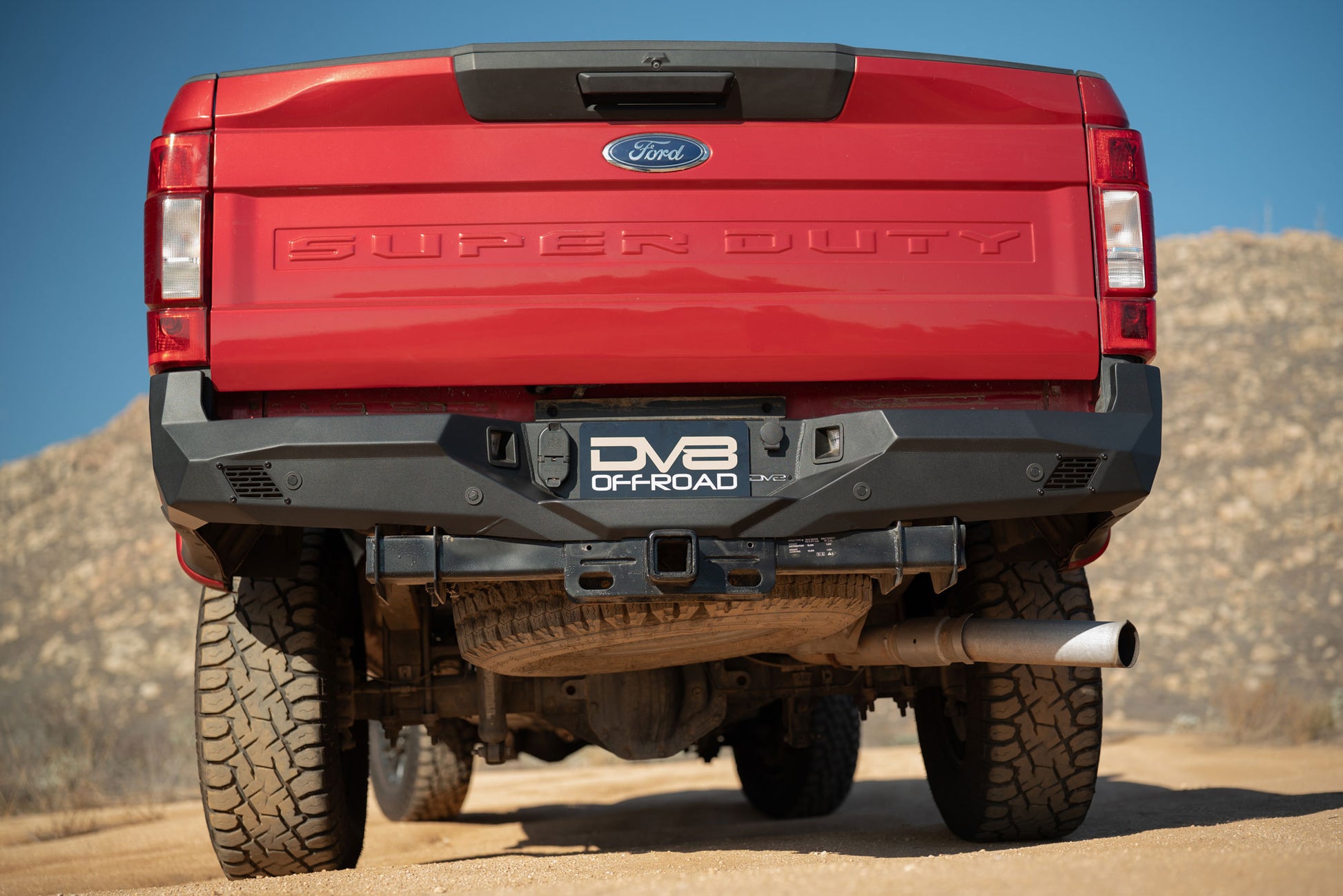 2017 2025 Ford Super Duty Spec Series Rear Bumper DV8 Offroad-10