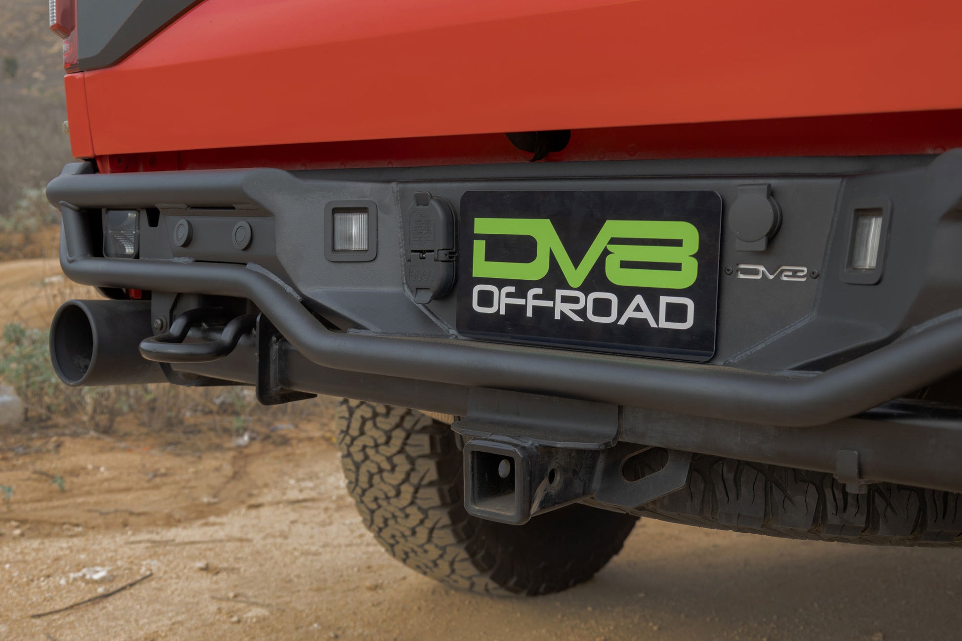 2017 2020 Ford F 150 Raptor Tube Rear Bumper DV8 Offroad-11