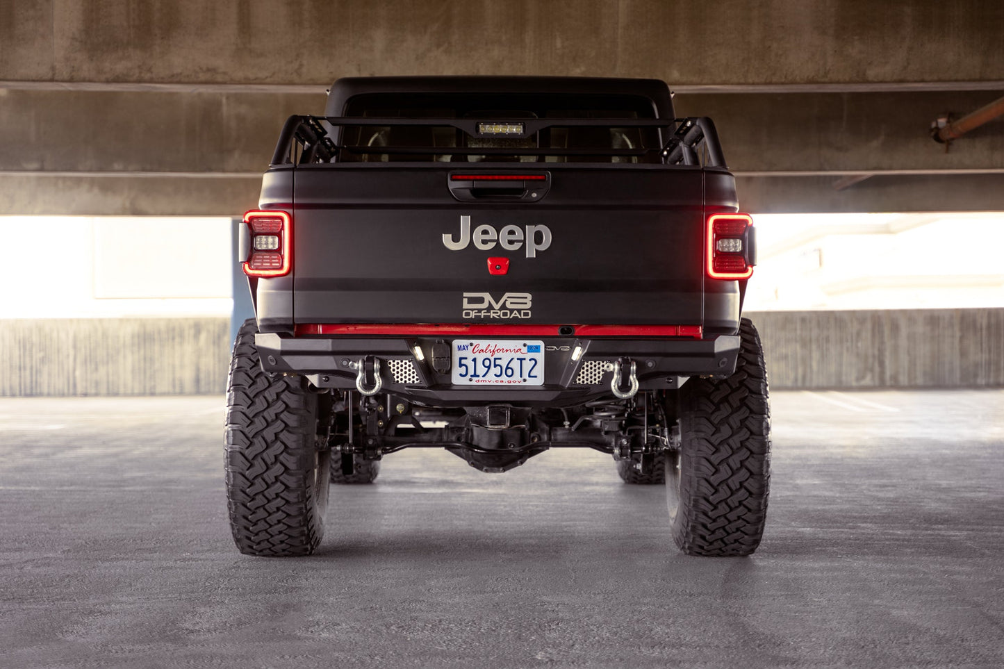 2020 2025 Jeep Gladiator Fs 7 Series Rear Bumper DV8 Offroad-4