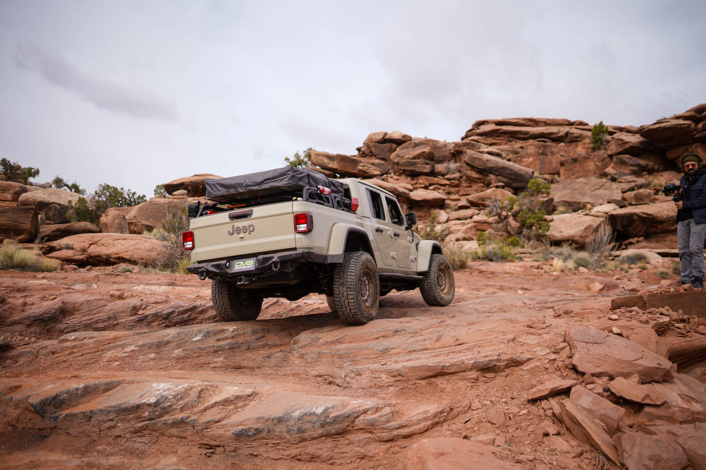 2020 2025 Jeep Gladiator Spec Series Rear Bumper DV8 Offroad-14