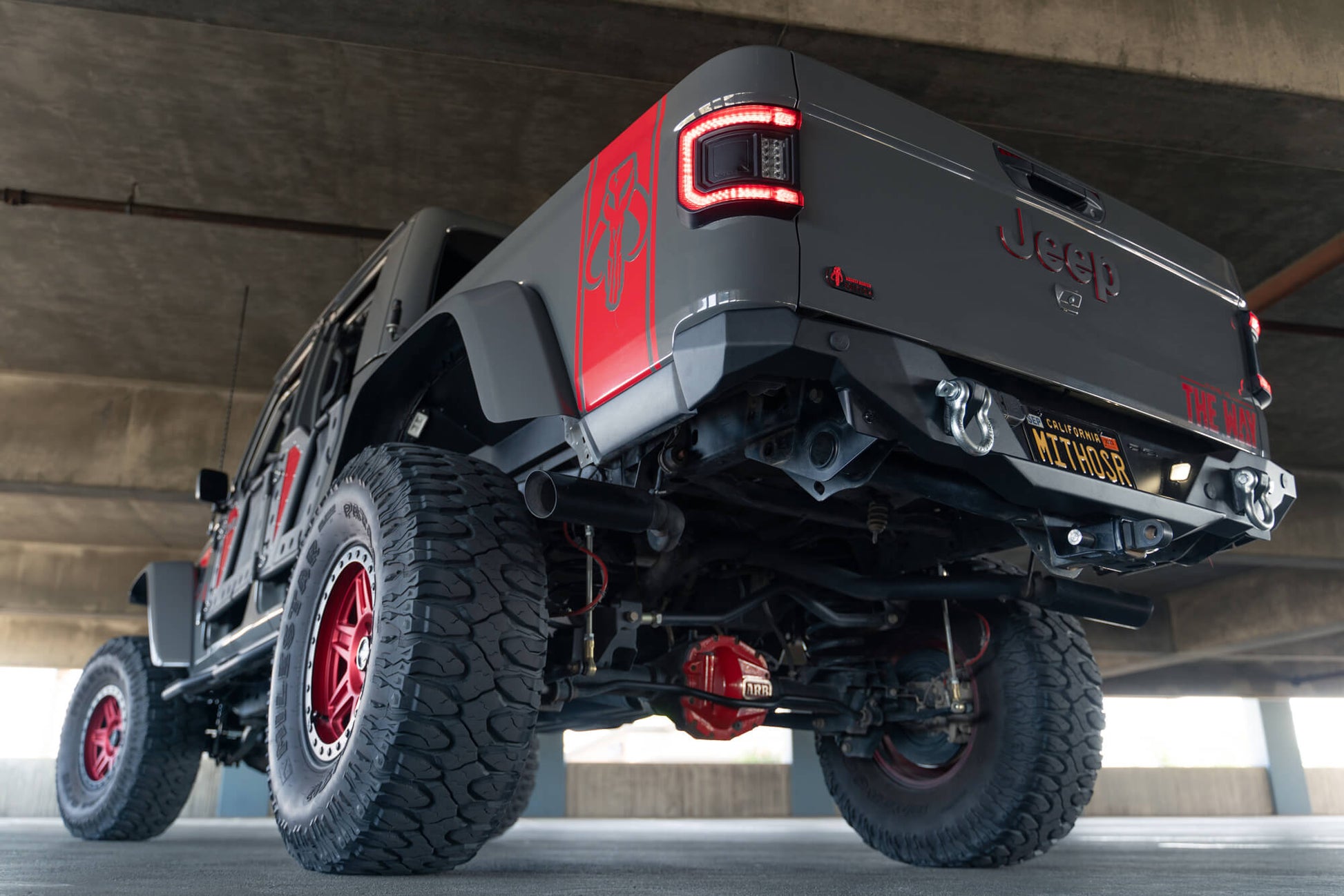 2020 2025 Jeep Gladiator Fs 15 Series Rear Bumper DV8 Offroad-3