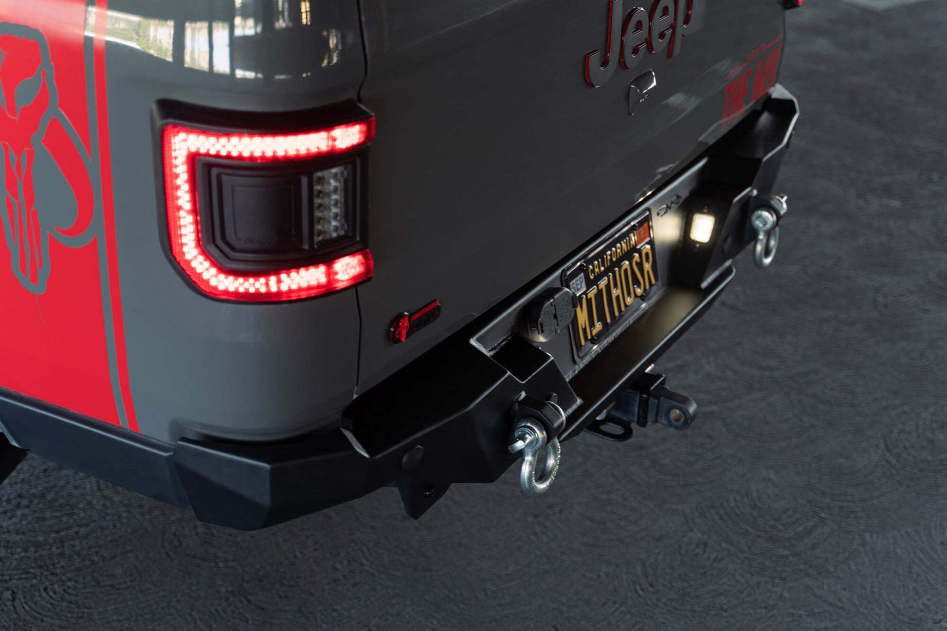 2020 2025 Jeep Gladiator Fs 15 Series Rear Bumper DV8 Offroad-4