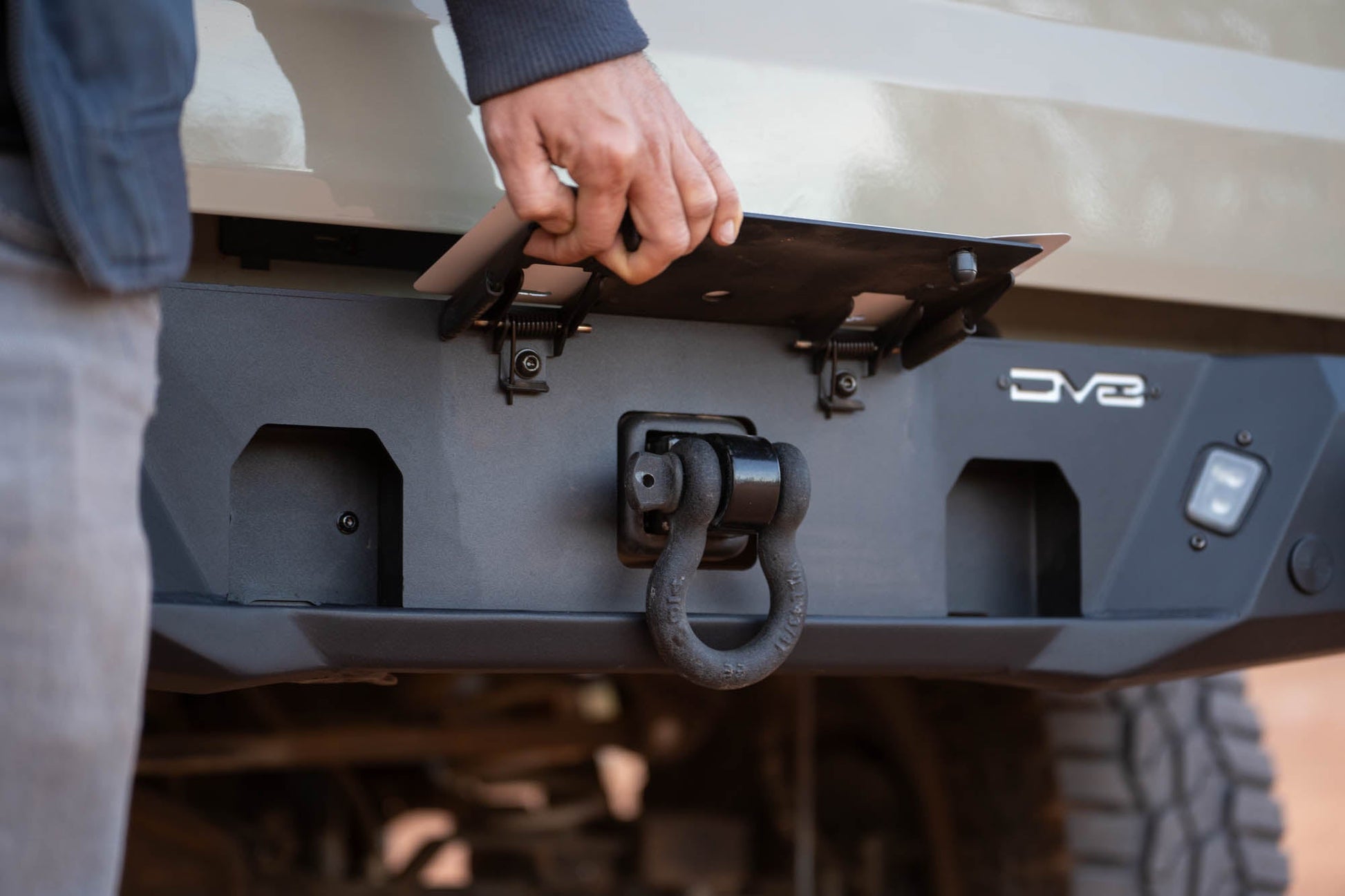 2020 2025 Jeep Gladiator JT Mto Series Rear Bumper DV8 Offroad-15
