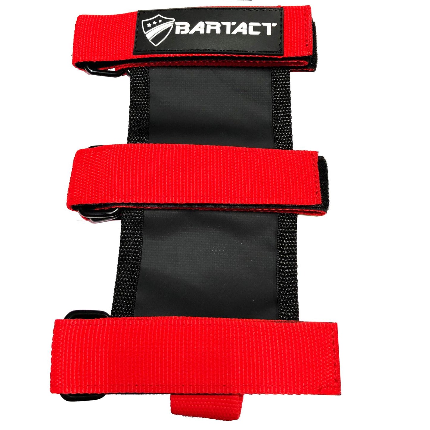 Fire Extinguisher Holder For Padded Roll Bars Webbing Red Bartact