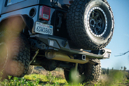 2007 2018 Jeep Wrangler JK JKU Fs 7 Series Rear Bumper DV8 Offroad-2